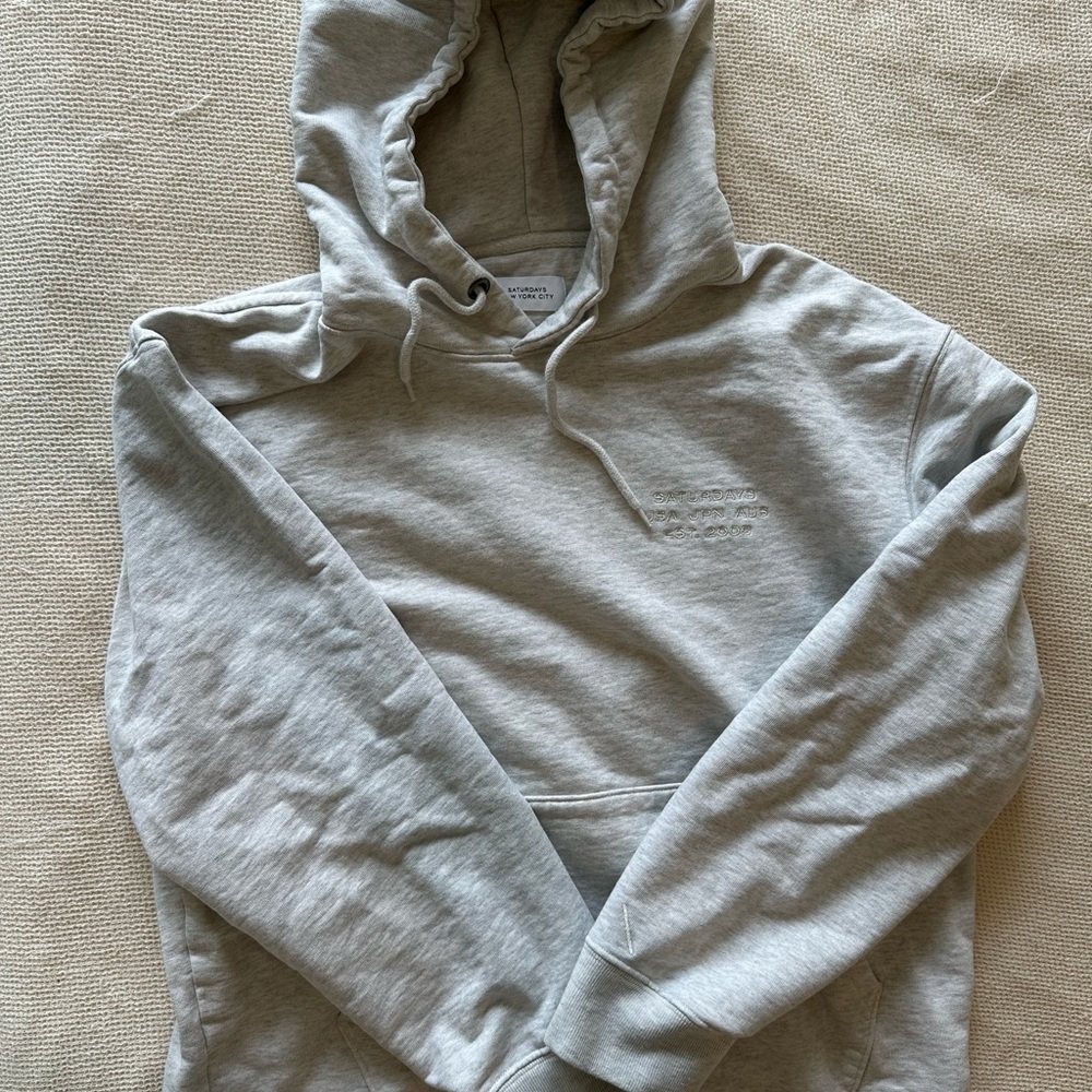 Saturdays New York City Gray Cozy Knit Sweater